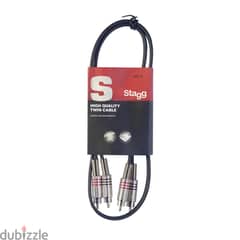 Stagg STC3CMXF 3m Twin Cable