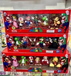 Super Mario Bros Figure Set - 3 Models