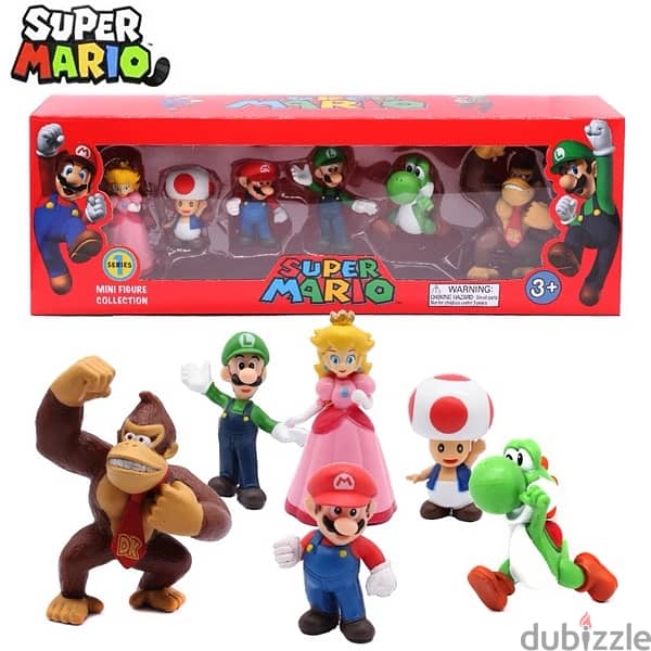 Super Mario Bros Figure Set - 3 Models 3