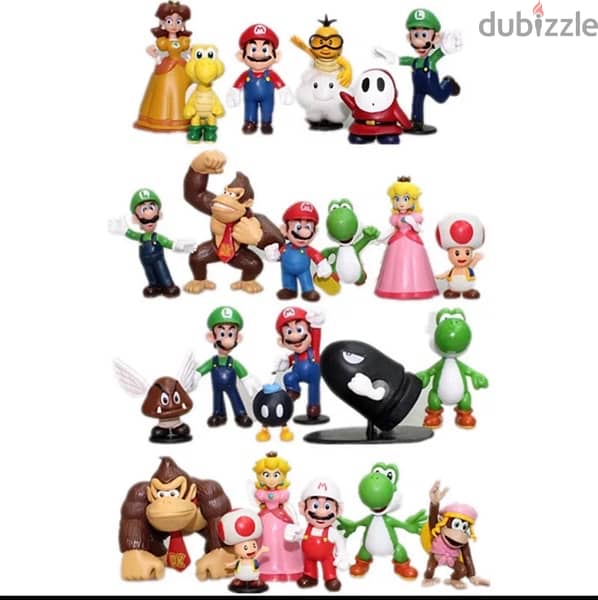 Super Mario Bros Figure Set - 3 Models 4