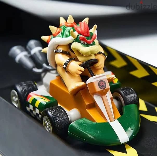 Mario Kart Pull Back Racers Car Toys For Kids And Fans - 7 Models 8
