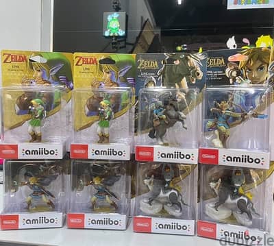 Zelda Breath Of The Wild TOTK Amiibo -Many Models