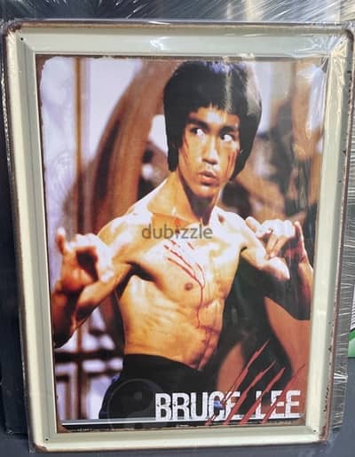 Vintage Bruce LEE Steel Frame New