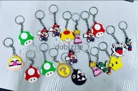 Super Mario Bros Keychain Keychains - Many Models