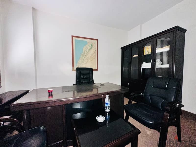 Furnished Office For Rent In Tallet Khayat Over 70 Sqm - تلة الخياط 2