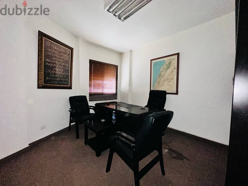 Furnished Office For Rent In Tallet Khayat Over 70 Sqm - تلة الخياط 5