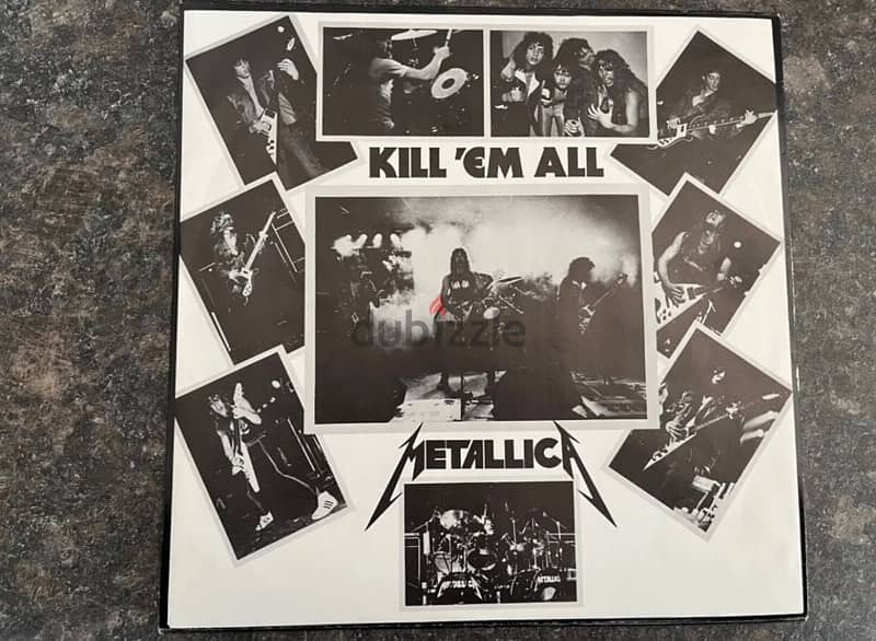 Metallica - Kill Em All - 1989 release - vinyl *exellent condition** 3