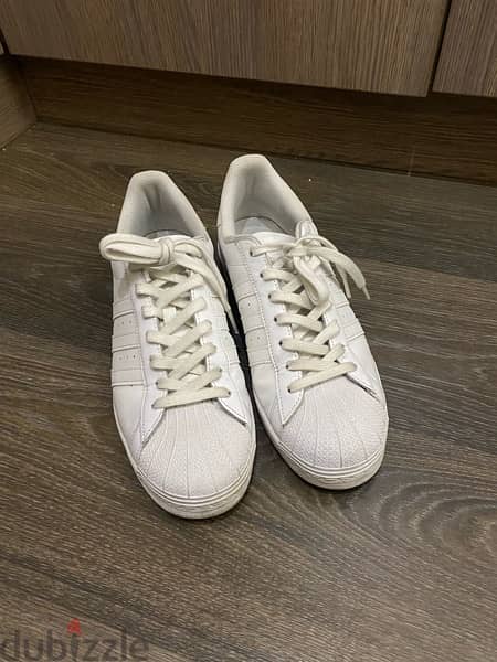 Adidas Superstar white size 44 1