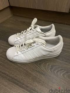 Adidas Superstar white size 44