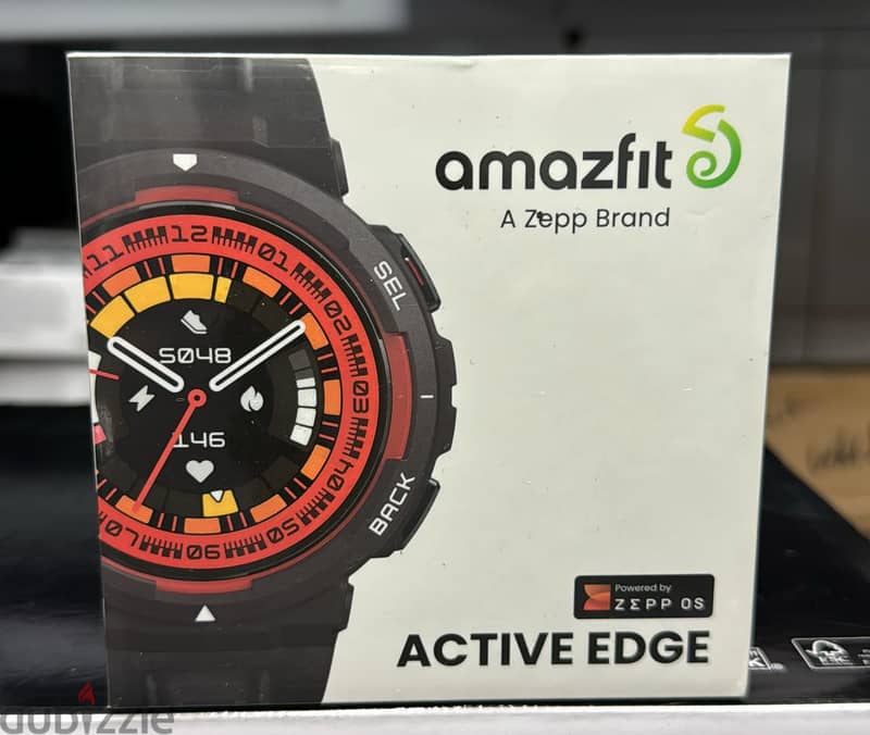 Amazfit Active Edge Lava Black - Smart Watch