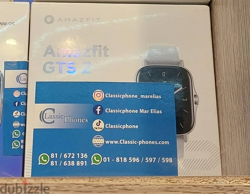 Amazfit GTS 2 Smartwatch with GPS | Urban Grey
