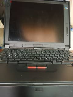 Vintage IBM laptop