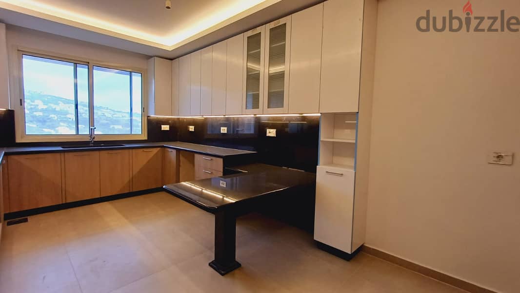 Apartment for sale in Qennabet Broumana/ View/ Decorated/ New 7