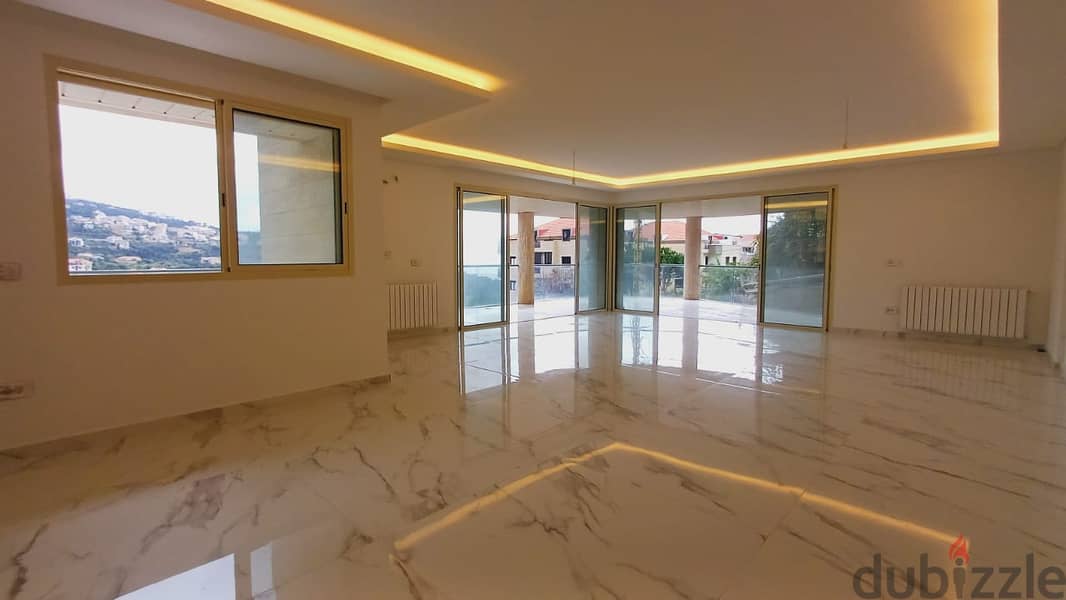 Apartment for sale in Qennabet Broumana/ View/ Decorated/ New 5