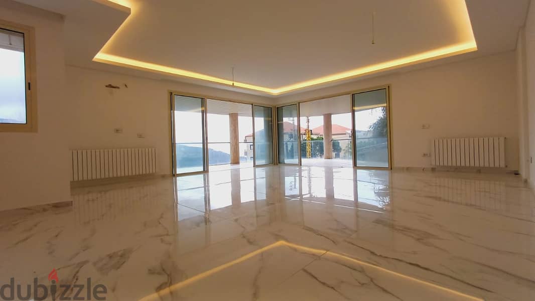 Apartment for sale in Qennabet Broumana/ View/ Decorated/ New 7
