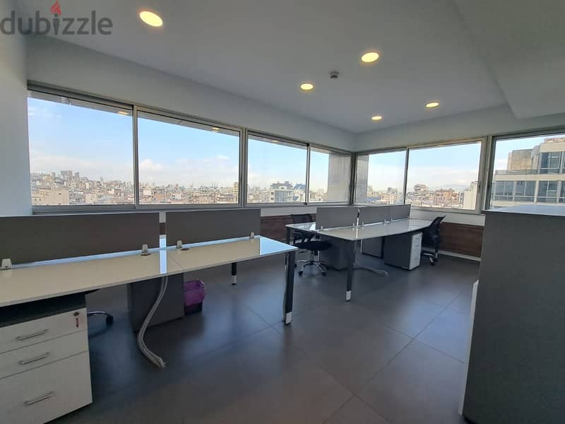 370 Sqm | Fully Decorated 13 Offices For Sale In Sin El Fil 7