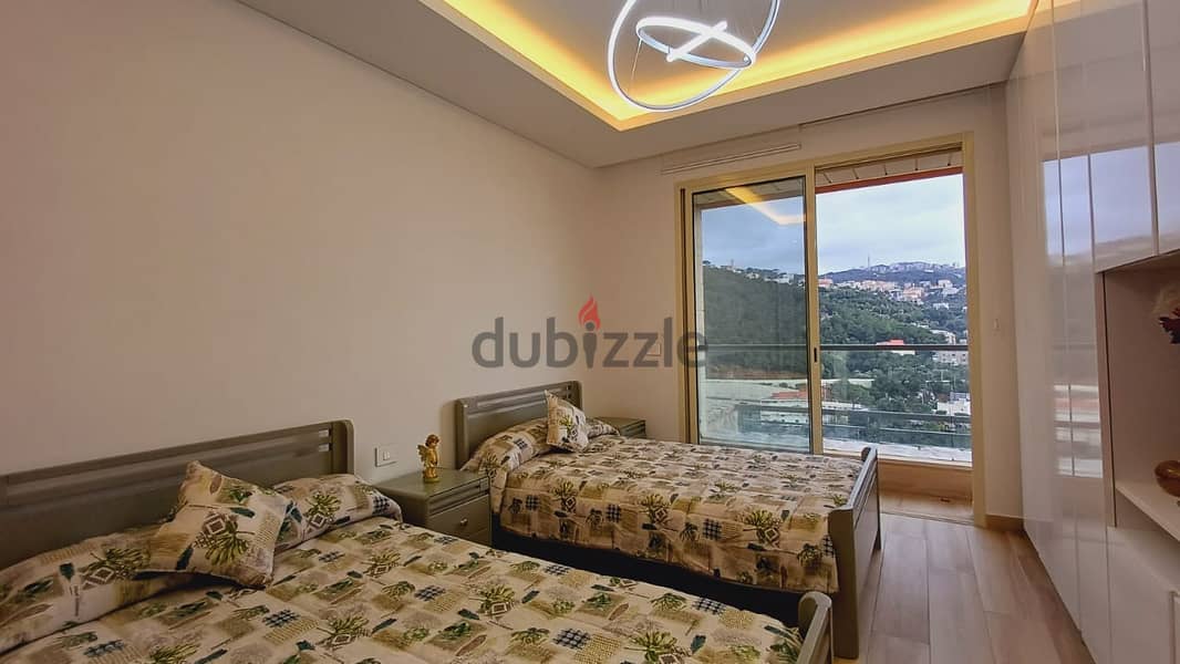 Apartment for sale in Qennabet Broumana/ New/ View/ Terrace 9