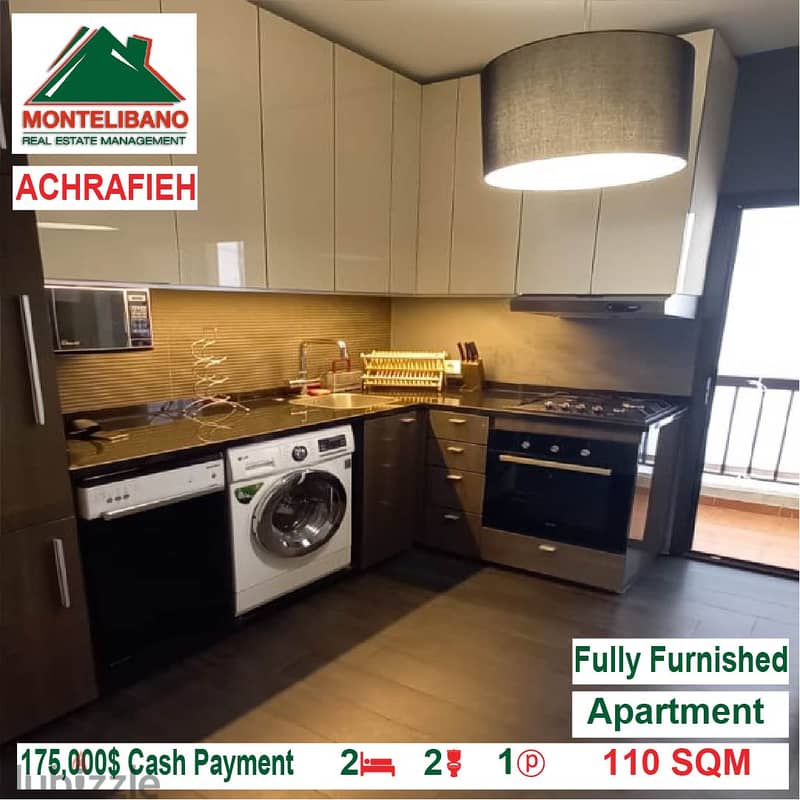 175,000$ Cash Payment!! Apartment for sale in Achrafieh!! 3