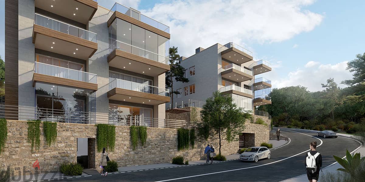 Apartment for sale in Qennabet Baabdat/ garden/ New/ View 1