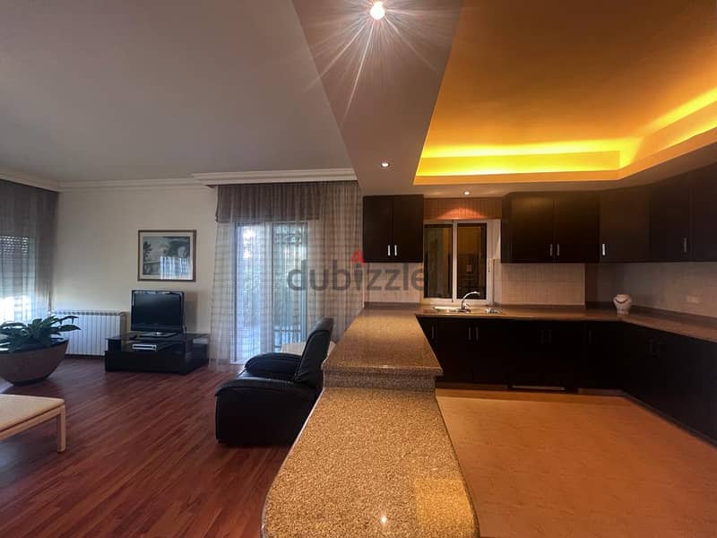 Furnished apartment with terrace for rent in Ouyoun 6