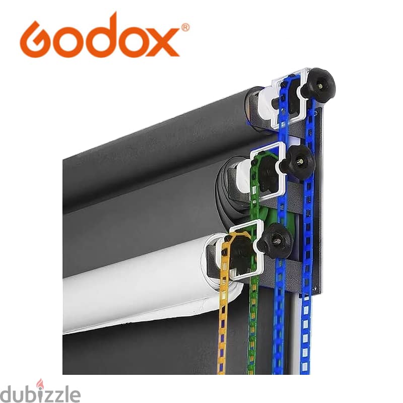 Godox B-3W – Manual Background Stand with Three Bars 0