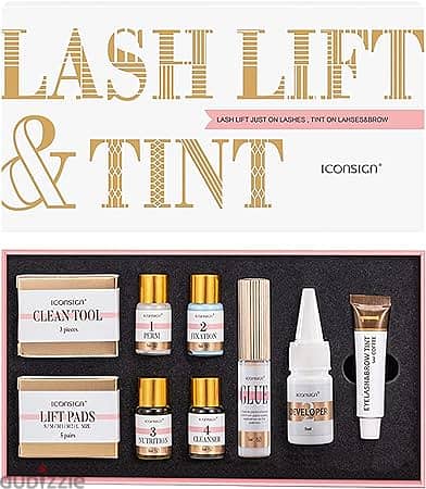 Iconsign Fast Perm eyelash perming eyelash lifting kit with nutrition