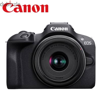 Canon EOS R100 Mirrorless Camera with 18-45mm Lens