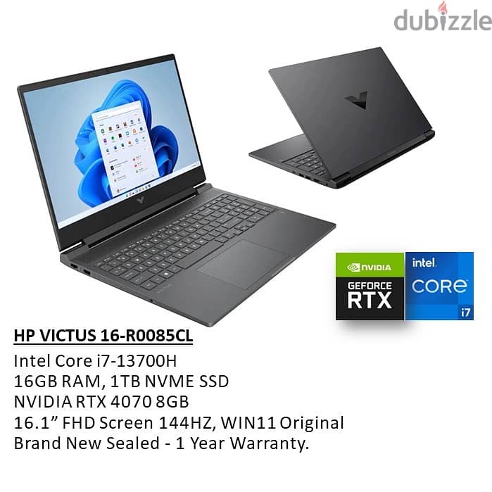 HP Victus 16-R0085CL Gaming Laptop 76S93AV 0