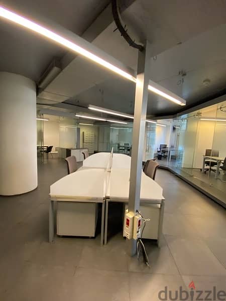 Amazing design large office furnished 0