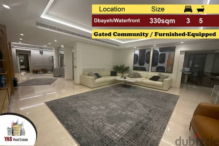 Dbayeh/Waterfront 330m2 | Furnished | Brand New | MJ |