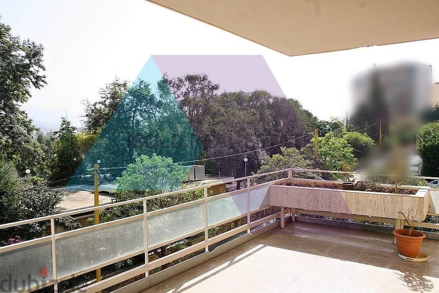 240m2 apartment with terrace + open view for sale in Achrafieh 0