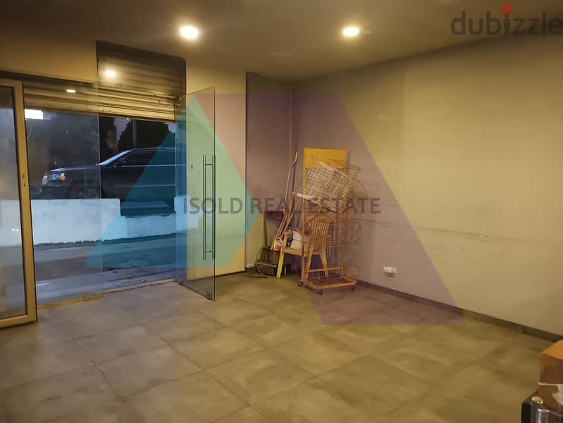 A 87 m2 store for rent in Tilal Ain Saade 3