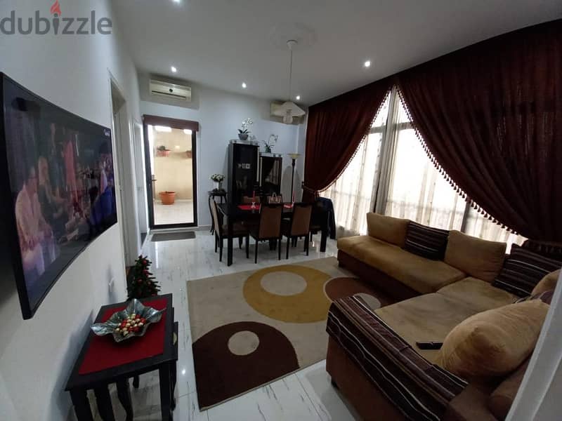 Ashrafieh | Renovated 2 Bedrooms Apartment with a Terrace | Open View 2