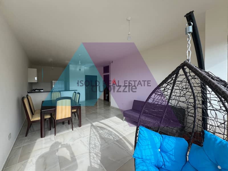 Decorated 100 m2 apartment +  mountain/sea view for rent in Blat/Jbeil 2