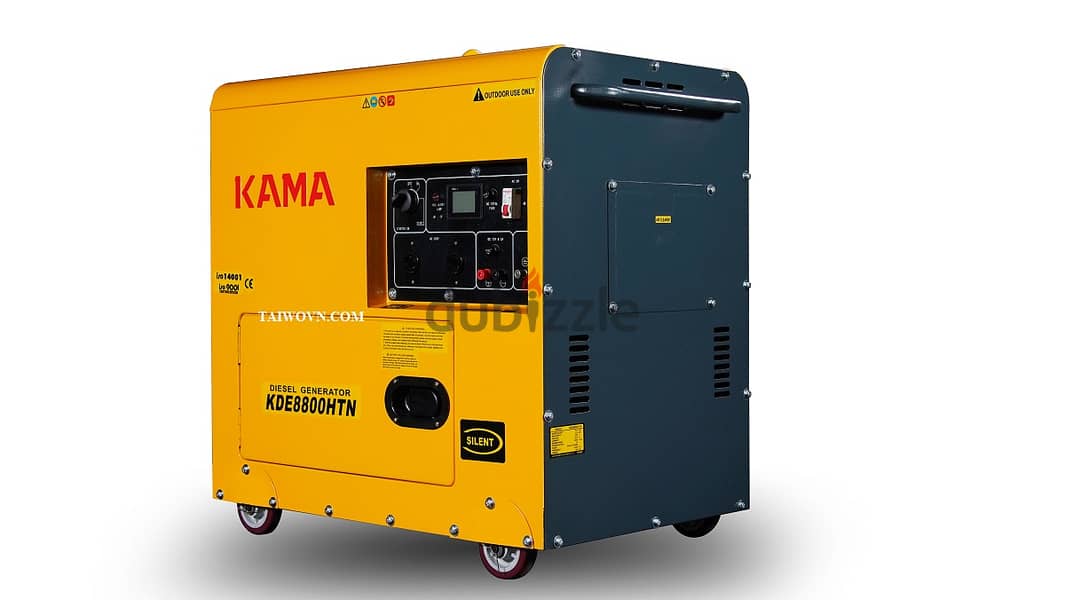 Kama Diesel Generator KDE8800HTN 7KVA مولد كهرباء كاما مازوت الاصلي 2