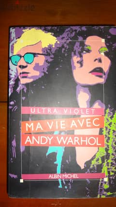 Ma vie avec Andie Warhol book