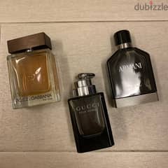 original men perfum ( armani, dolce & gabbana, gucci)