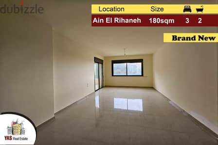 Ain El Rihaneh 180m2 | Brand New | Luxury | Calm Area | TO |