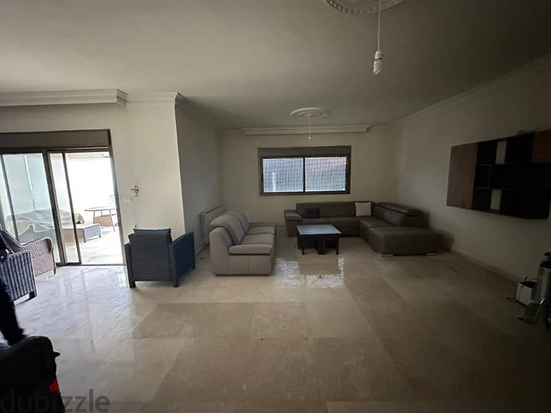 190 Sqm | Prime location apartment for sale in Baabdath |Mountain view 2