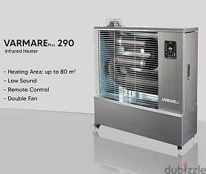 VARMAREplus 290 Infrared heater with fan صوبا فارمار حراق مع مروحة 0