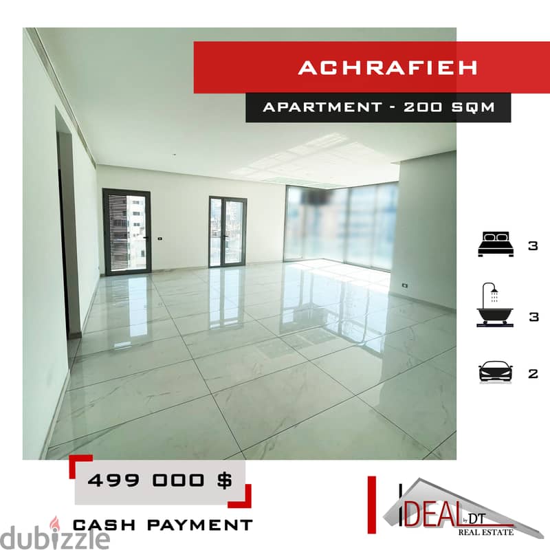 Apartment for sale in Rmeil , Achrafieh 200 sqm ref#kj94075 0