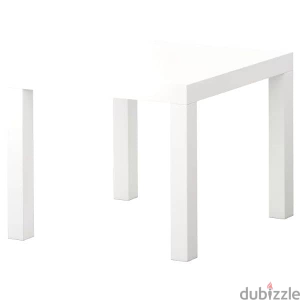 german store lack slide table white 2