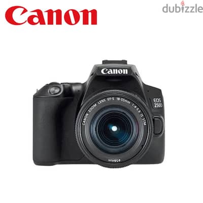 Canon EOS 250D DSLR Camera with 18-55mm