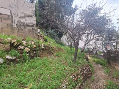 573 SQM Land in Aaraya, Baabda Overlooking the Mountains & Highway