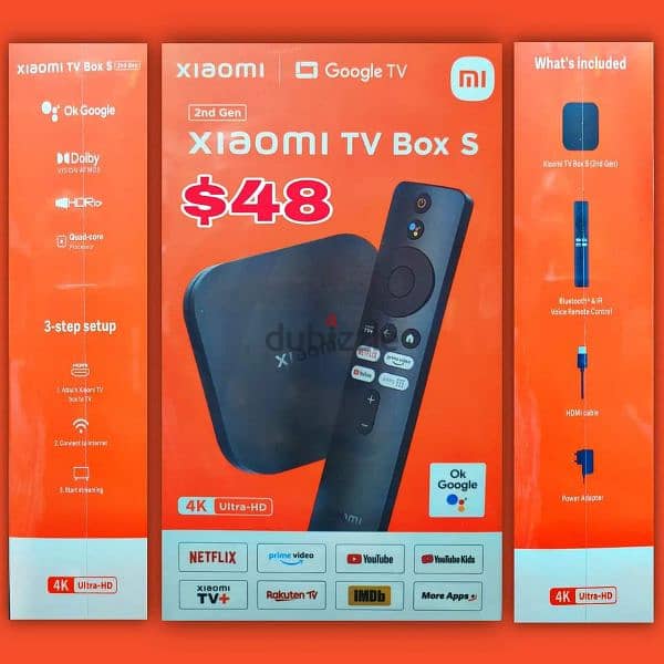 Xiaomi TV box + Chromecast Google TV 0
