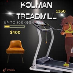 Kolman Treadmill-2 HP New!