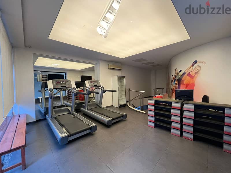 L14276-180 SQM Gym for Rent in a Central Location in Achrafieh 1
