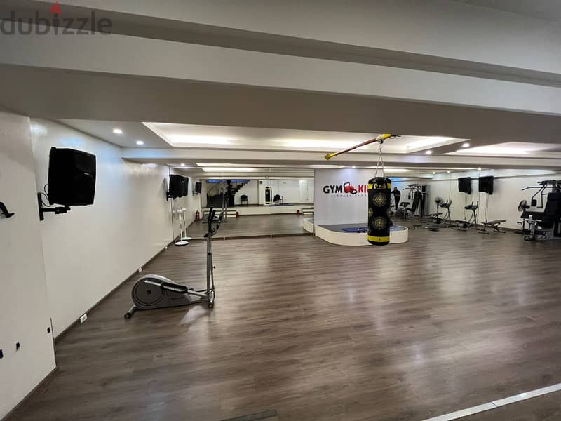 L14276-180 SQM Gym for Rent in a Central Location in Achrafieh 2