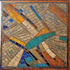 mosaic art table