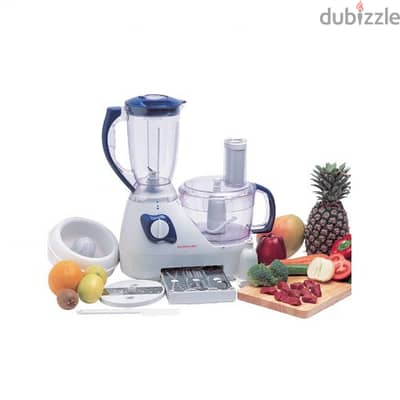 Master Chef Food Processor Blender مجموعة محضرة طعام ماسترشيف مع خلاط